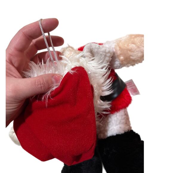 1988 Fairview Plush Christmas Stockings Set of 3 Rudolph Santa Snowman VTG - Picture 5 of 15